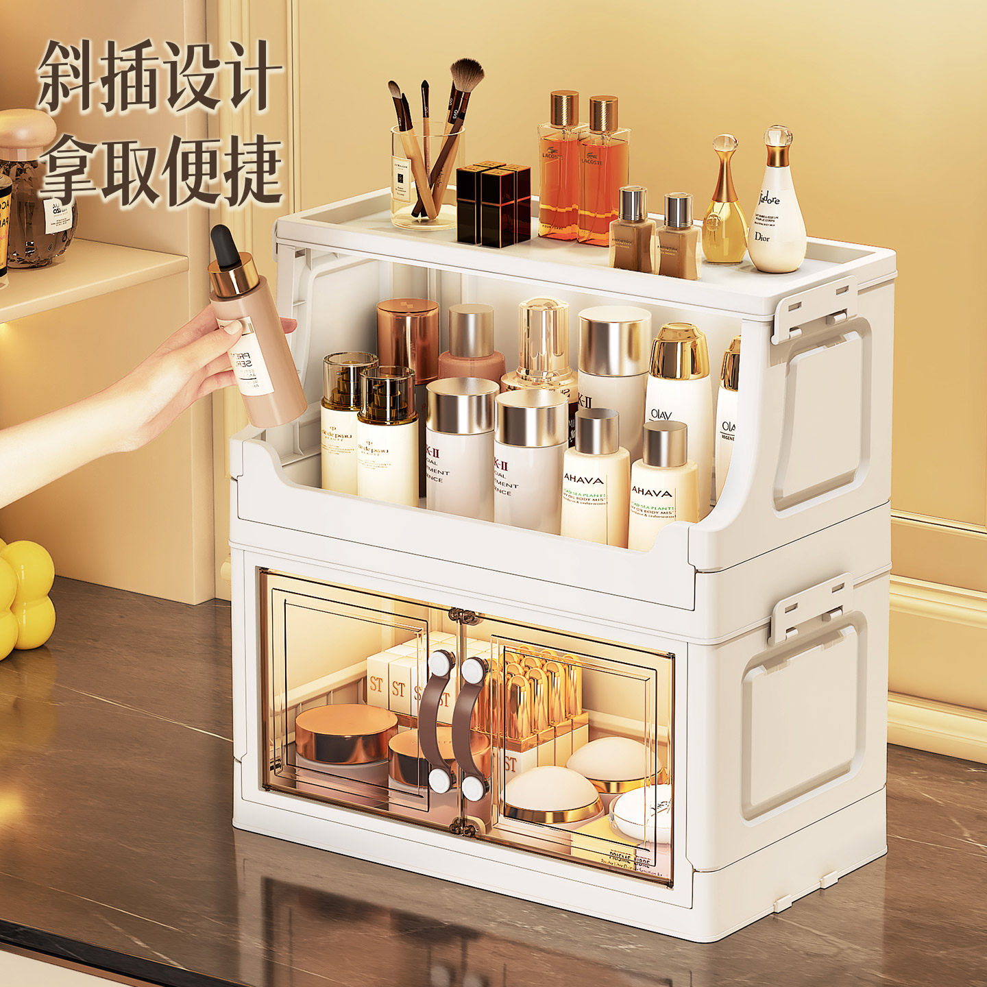Multi Layer Desktop Skincare S - Luxury Skincare Display review and price