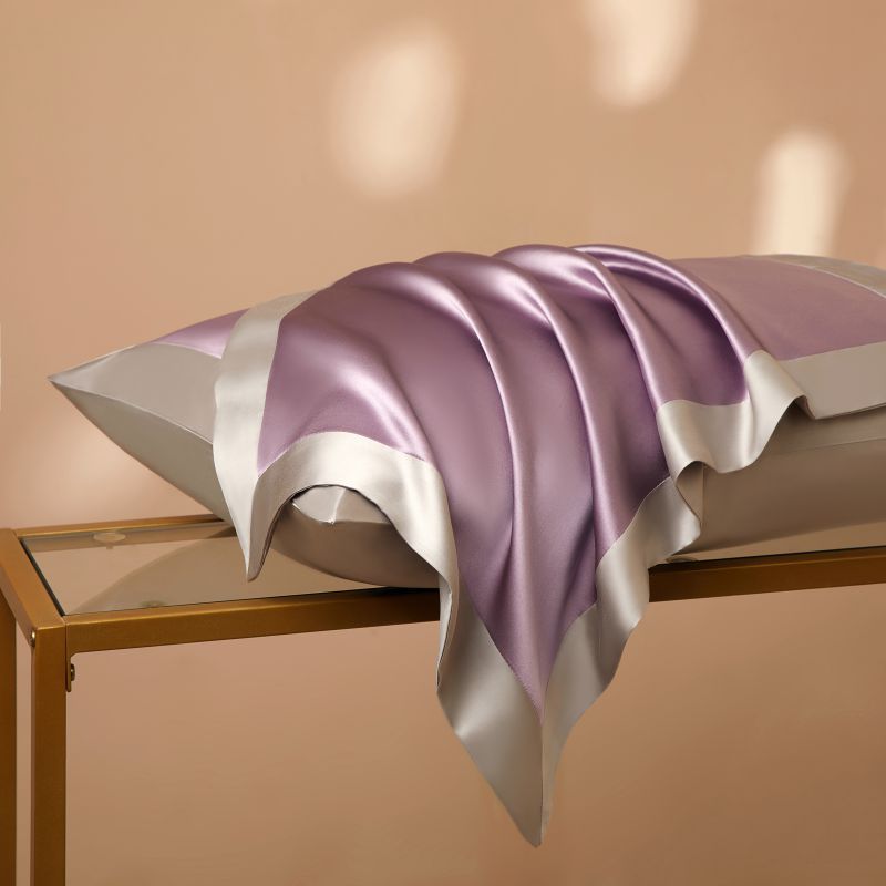 40 Momme Silk Pillowcase Front - Luxury Skincare For Men review and price