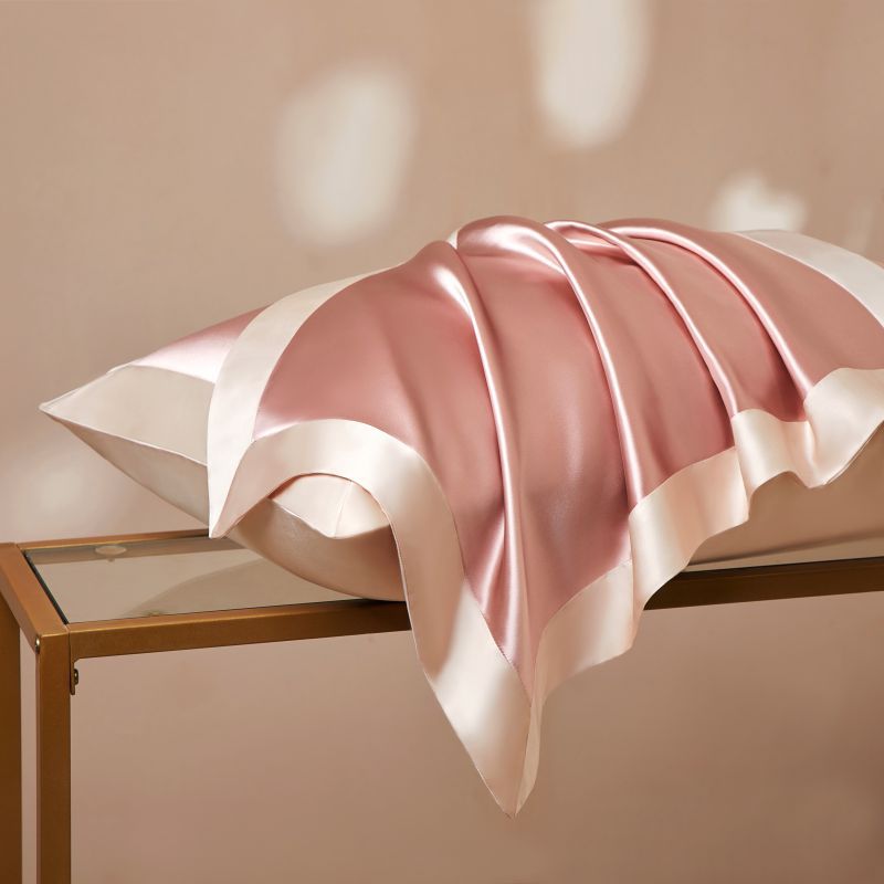 40 Momme Silk Pillowcase Front - Luxury Skincare For Men review and price