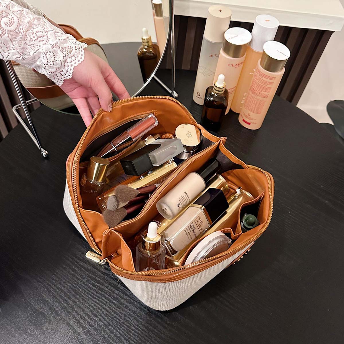 Retro light luxury simple canv - Luxury Skin Care review and price