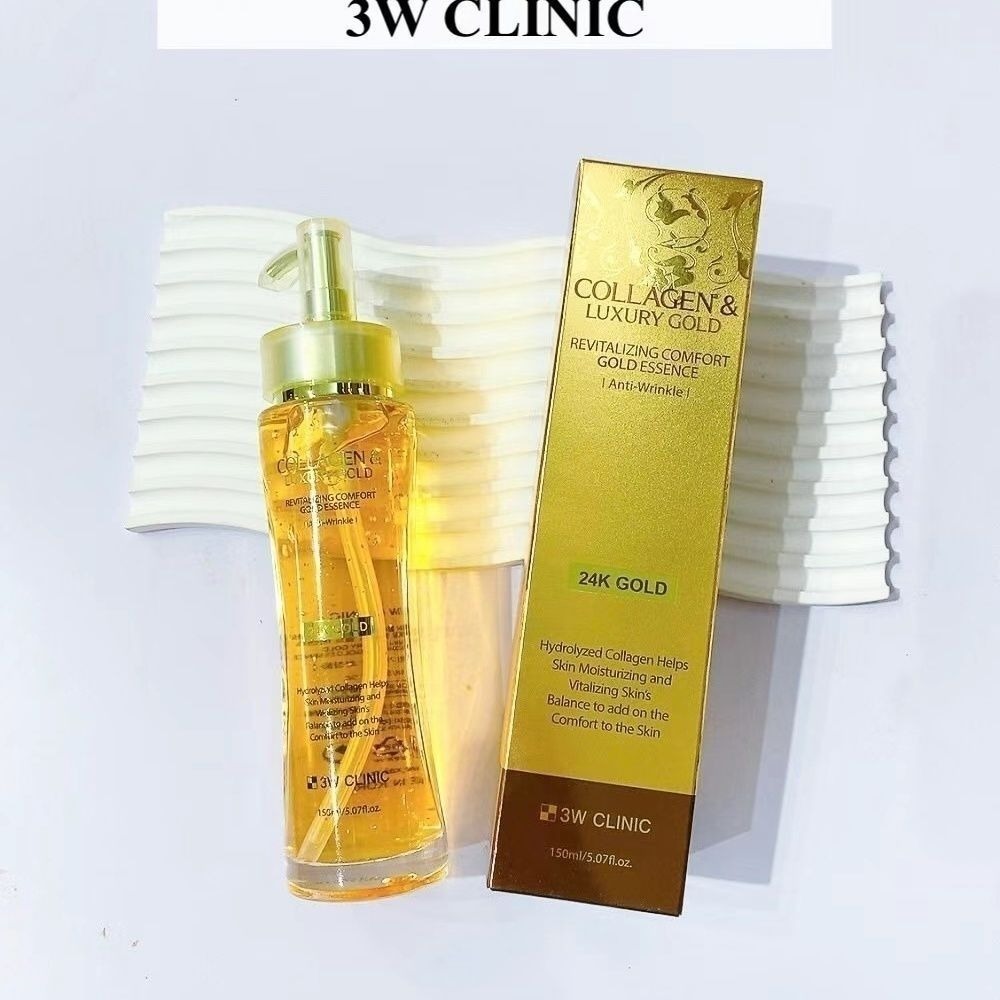 3WCLINIC Collagen & Luxury Gol - Luxury Gold Skincare review and price