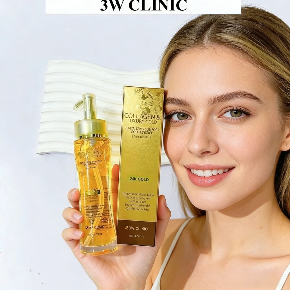 3WCLINIC Collagen & Luxury Gol - Luxury Gold Skincare review and price