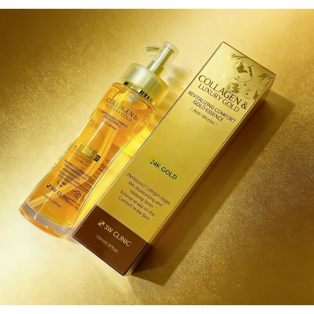 3WCLINIC Collagen & Luxury Gol - Luxury Gold Skincare review and price