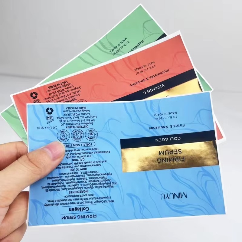 Custom Printed Biodegradable S - Luxury Gold Skincare review and price