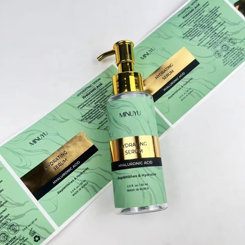 Custom Printed Biodegradable S - Luxury Gold Skincare review and price