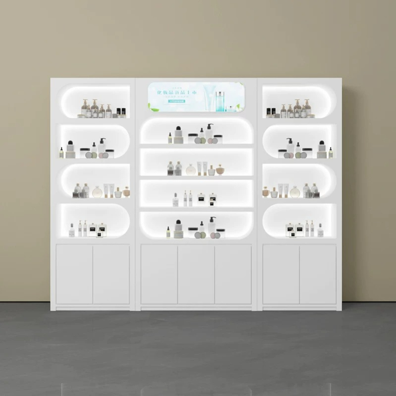Nordic Minimalist Beauty Salon - Luxury Skincare Display review and price