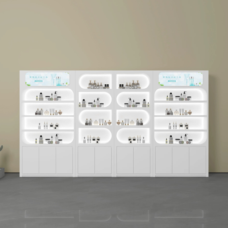 Nordic Minimalist Beauty Salon - Luxury Skincare Display review and price