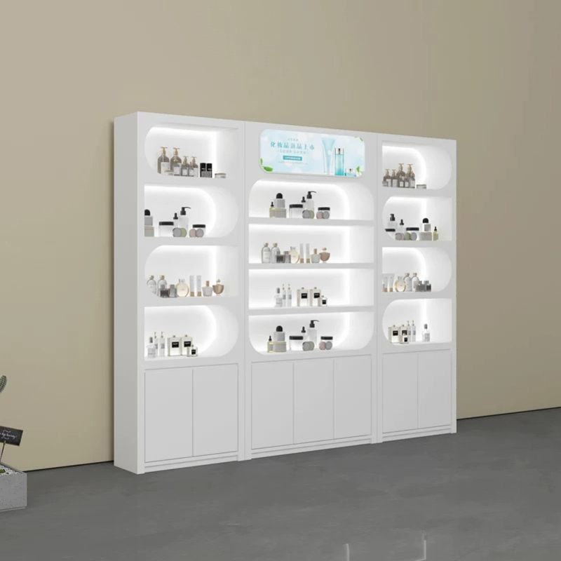 Nordic Minimalist Beauty Salon - Luxury Skincare Display review and price